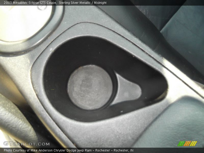 Sterling Silver Metallic / Midnight 2003 Mitsubishi Eclipse GTS Coupe