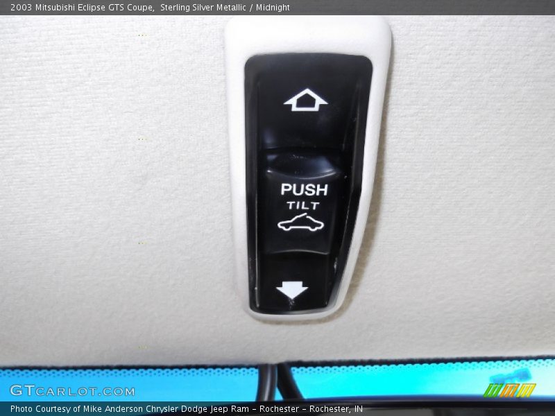 Sterling Silver Metallic / Midnight 2003 Mitsubishi Eclipse GTS Coupe