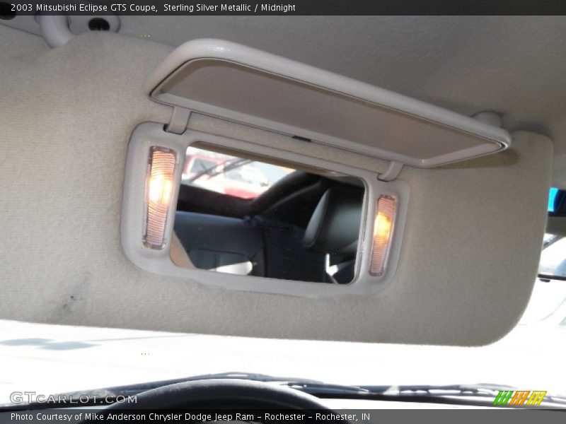 Sterling Silver Metallic / Midnight 2003 Mitsubishi Eclipse GTS Coupe