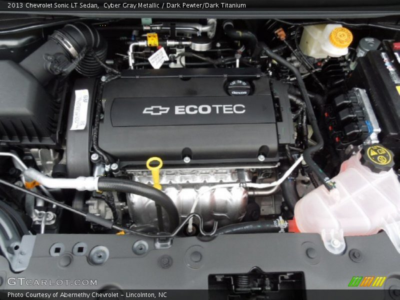 Cyber Gray Metallic / Dark Pewter/Dark Titanium 2013 Chevrolet Sonic LT Sedan