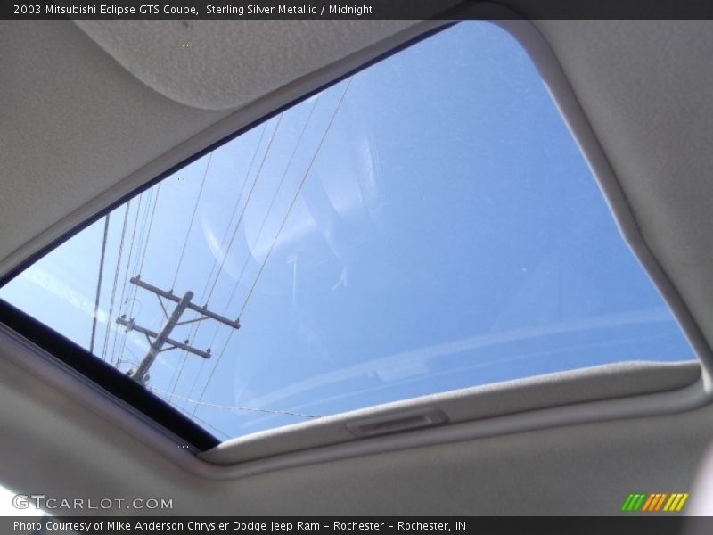 Sterling Silver Metallic / Midnight 2003 Mitsubishi Eclipse GTS Coupe