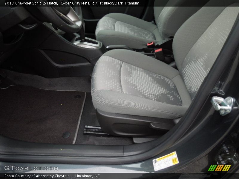 Front Seat of 2013 Sonic LS Hatch
