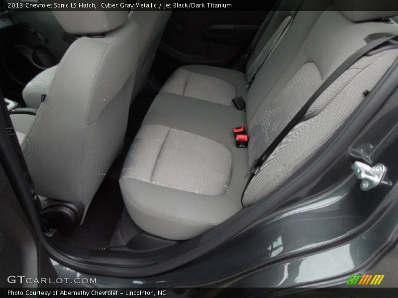 Rear Seat of 2013 Sonic LS Hatch