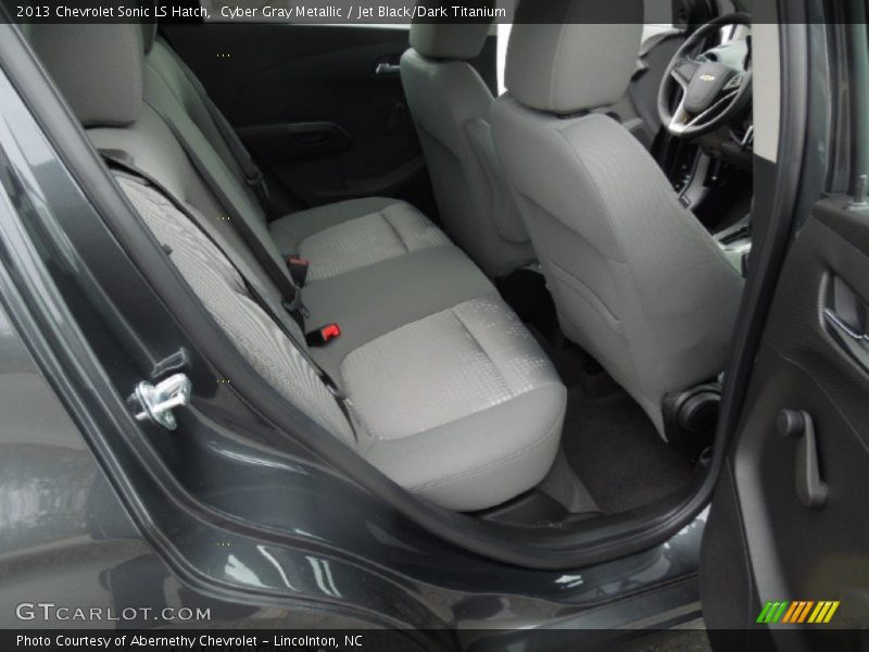 Rear Seat of 2013 Sonic LS Hatch