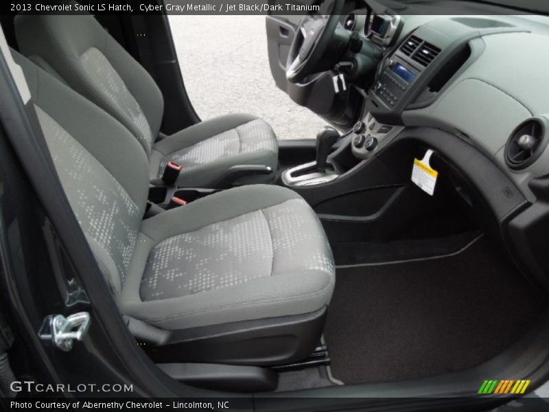 Front Seat of 2013 Sonic LS Hatch