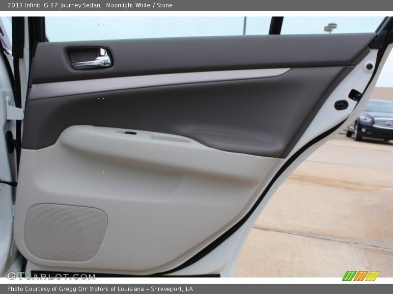 Moonlight White / Stone 2013 Infiniti G 37 Journey Sedan