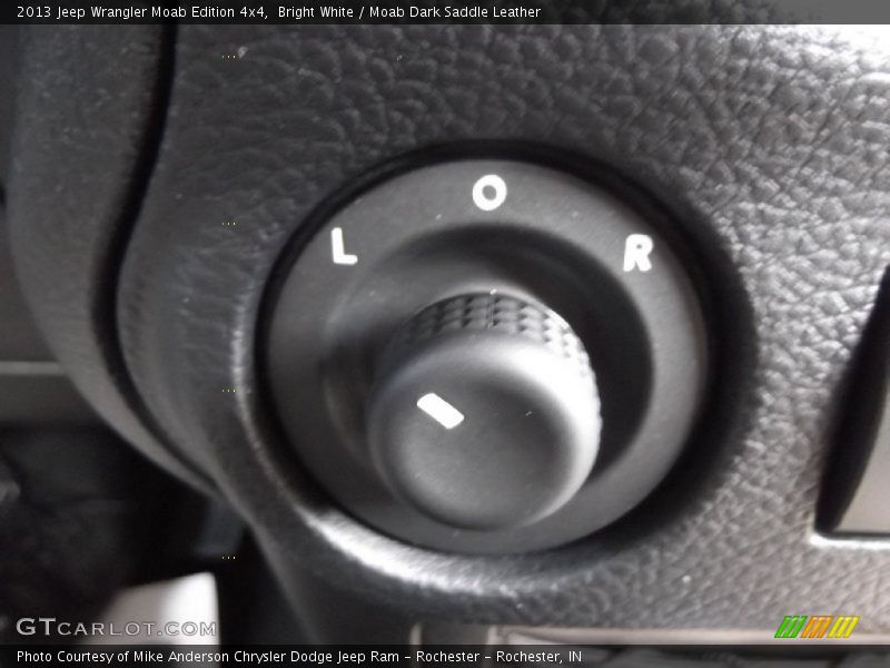 Bright White / Moab Dark Saddle Leather 2013 Jeep Wrangler Moab Edition 4x4
