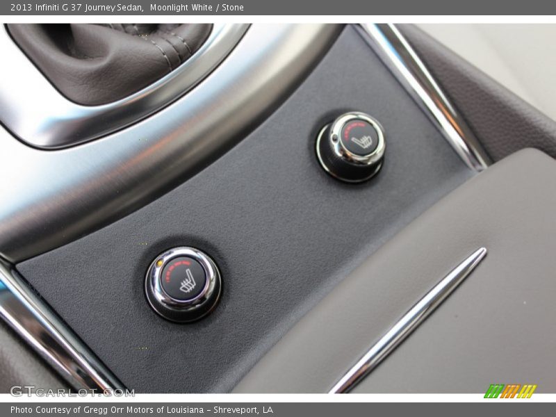 Moonlight White / Stone 2013 Infiniti G 37 Journey Sedan