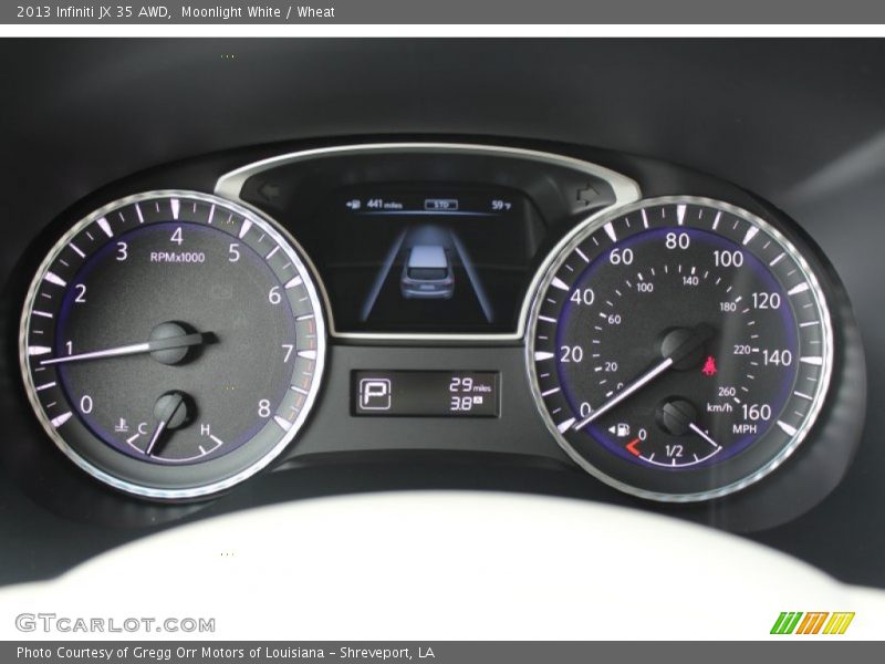  2013 JX 35 AWD 35 AWD Gauges