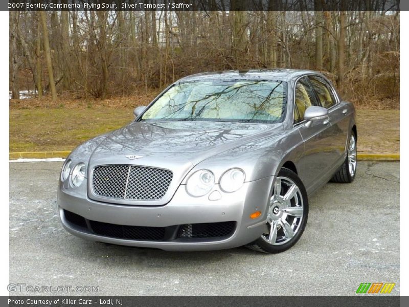 Silver Tempest / Saffron 2007 Bentley Continental Flying Spur