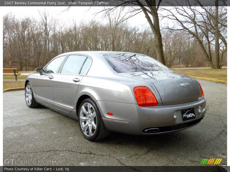 Silver Tempest / Saffron 2007 Bentley Continental Flying Spur