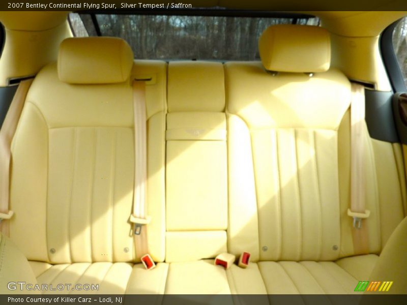 Rear Seat of 2007 Continental Flying Spur 