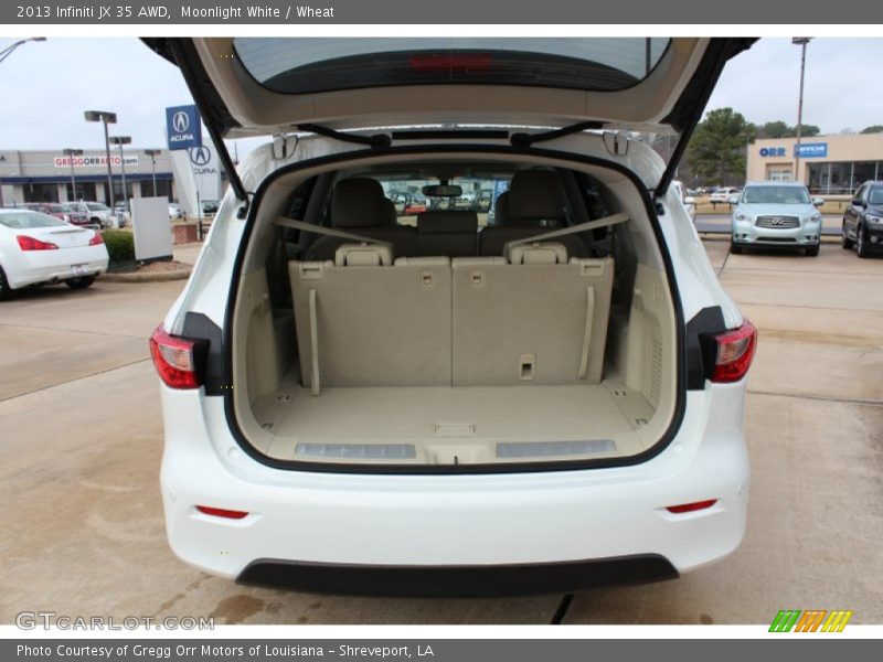  2013 JX 35 AWD Trunk