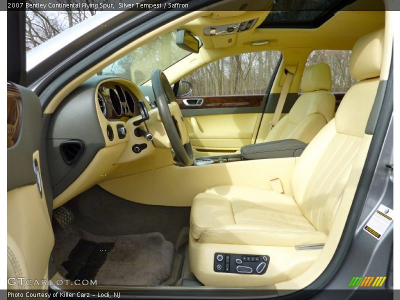  2007 Continental Flying Spur  Saffron Interior