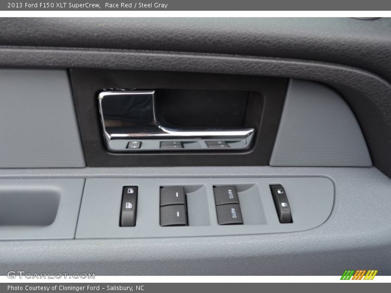 Race Red / Steel Gray 2013 Ford F150 XLT SuperCrew