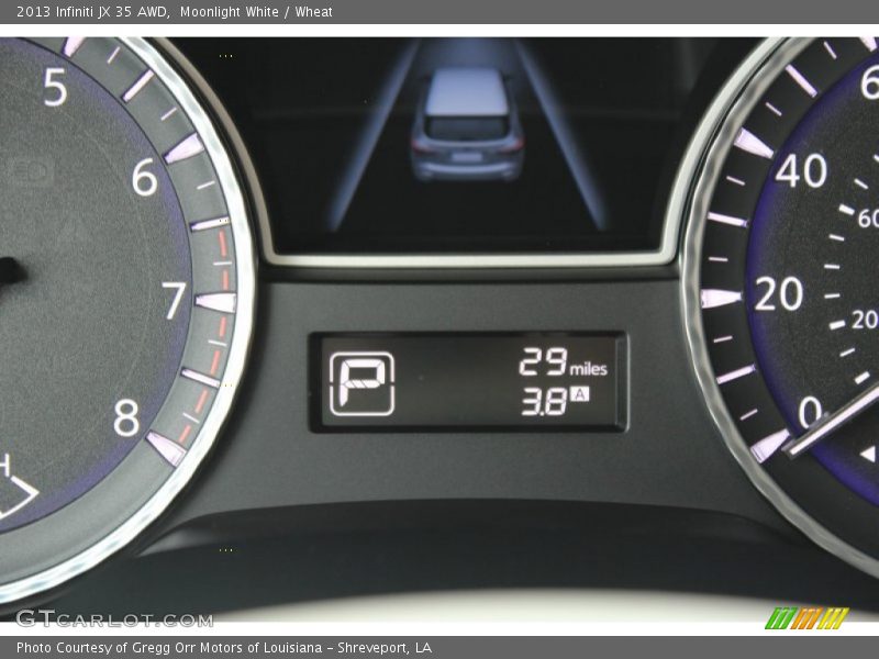 Moonlight White / Wheat 2013 Infiniti JX 35 AWD