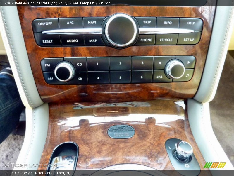 Controls of 2007 Continental Flying Spur 