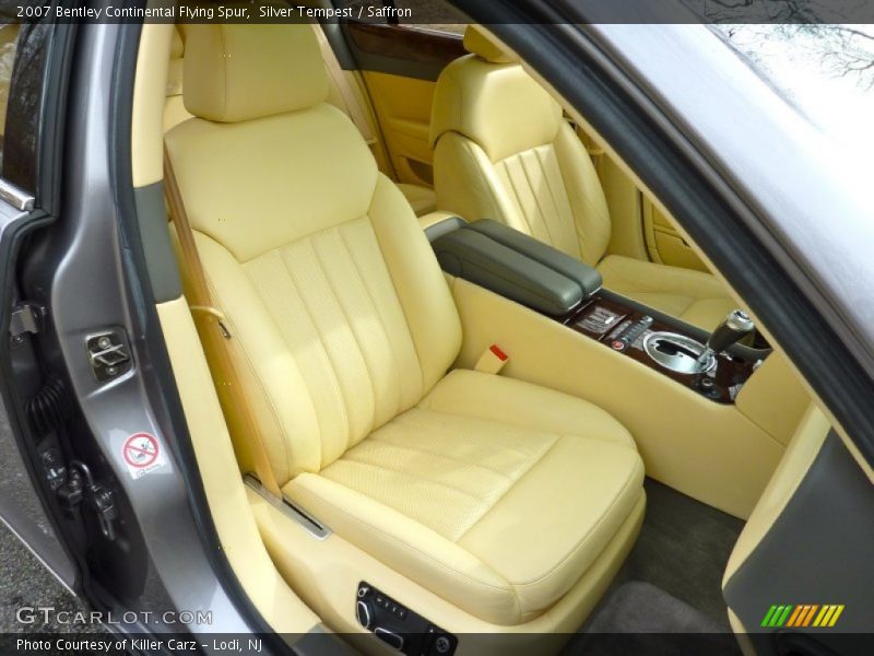 Front Seat of 2007 Continental Flying Spur 
