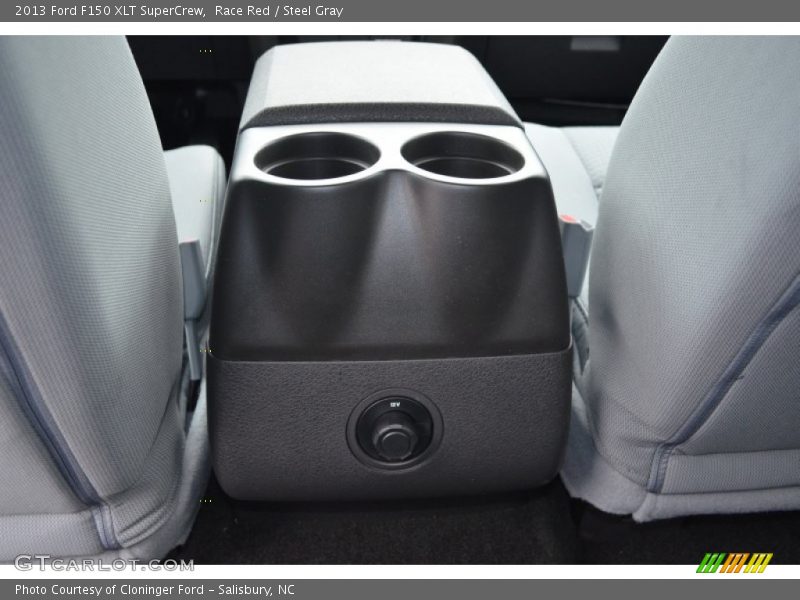 Race Red / Steel Gray 2013 Ford F150 XLT SuperCrew