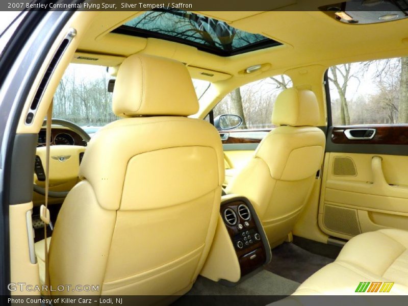  2007 Continental Flying Spur  Saffron Interior