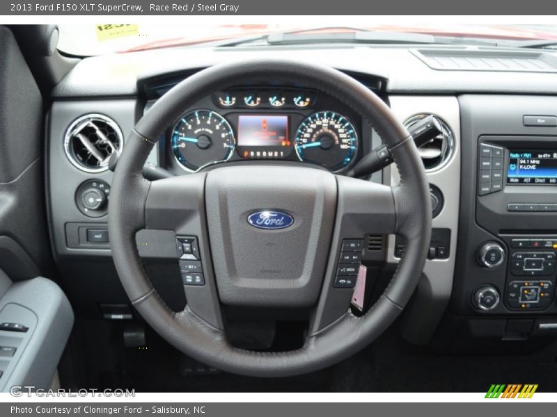  2013 F150 XLT SuperCrew Steering Wheel
