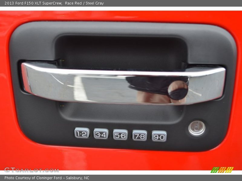 Race Red / Steel Gray 2013 Ford F150 XLT SuperCrew