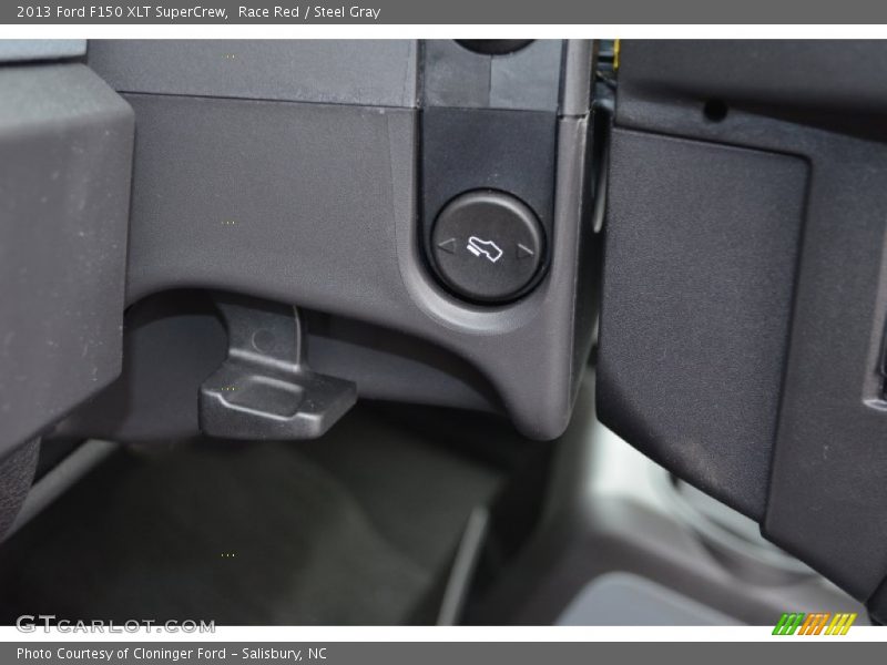 Race Red / Steel Gray 2013 Ford F150 XLT SuperCrew