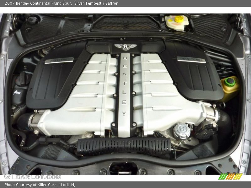  2007 Continental Flying Spur  Engine - 6.0L Twin-Turbocharged DOHC 48V VVT W12