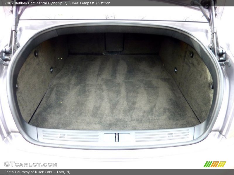  2007 Continental Flying Spur  Trunk