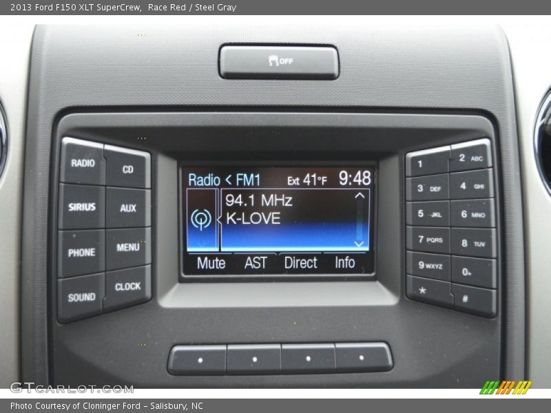 Controls of 2013 F150 XLT SuperCrew
