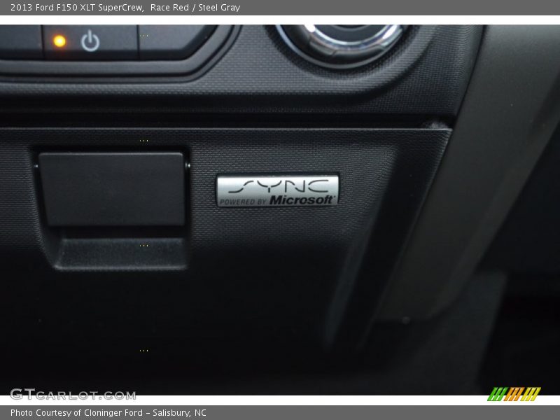 Race Red / Steel Gray 2013 Ford F150 XLT SuperCrew