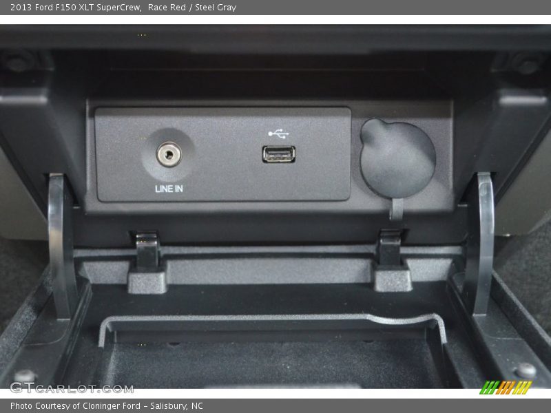 Race Red / Steel Gray 2013 Ford F150 XLT SuperCrew