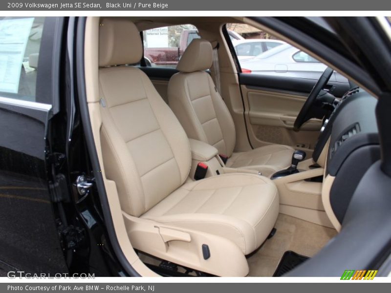  2009 Jetta SE Sedan Pure Beige Interior