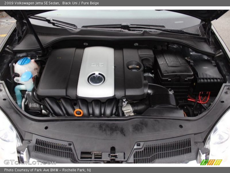  2009 Jetta SE Sedan Engine - 2.5 Liter DOHC 20 Valve 5 Cylinder