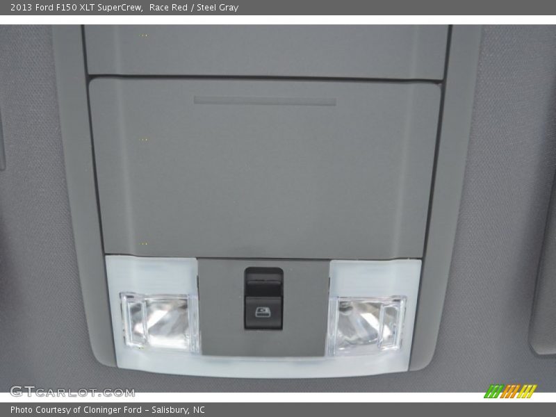 Race Red / Steel Gray 2013 Ford F150 XLT SuperCrew