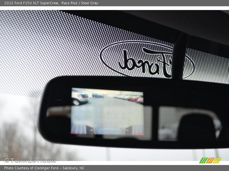 Race Red / Steel Gray 2013 Ford F150 XLT SuperCrew