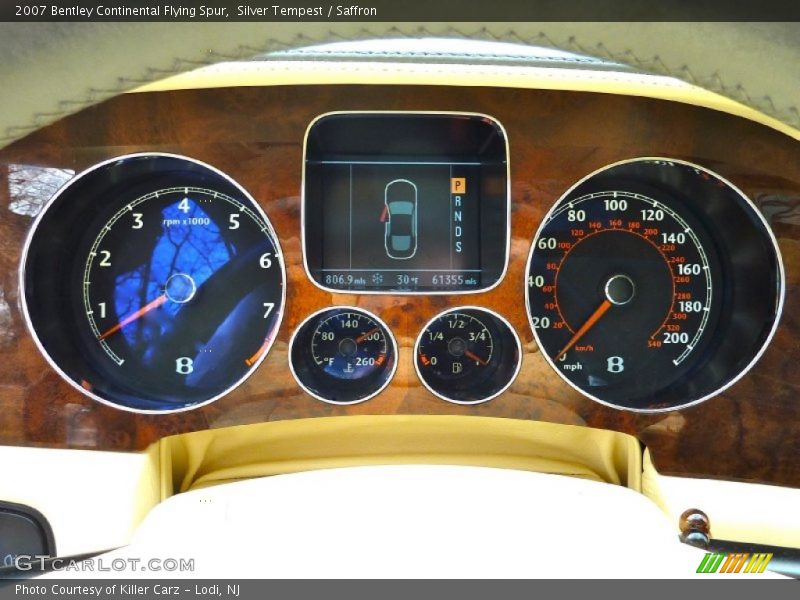  2007 Continental Flying Spur   Gauges