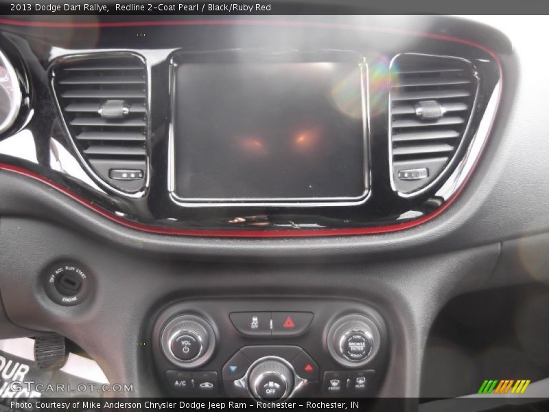 Redline 2-Coat Pearl / Black/Ruby Red 2013 Dodge Dart Rallye