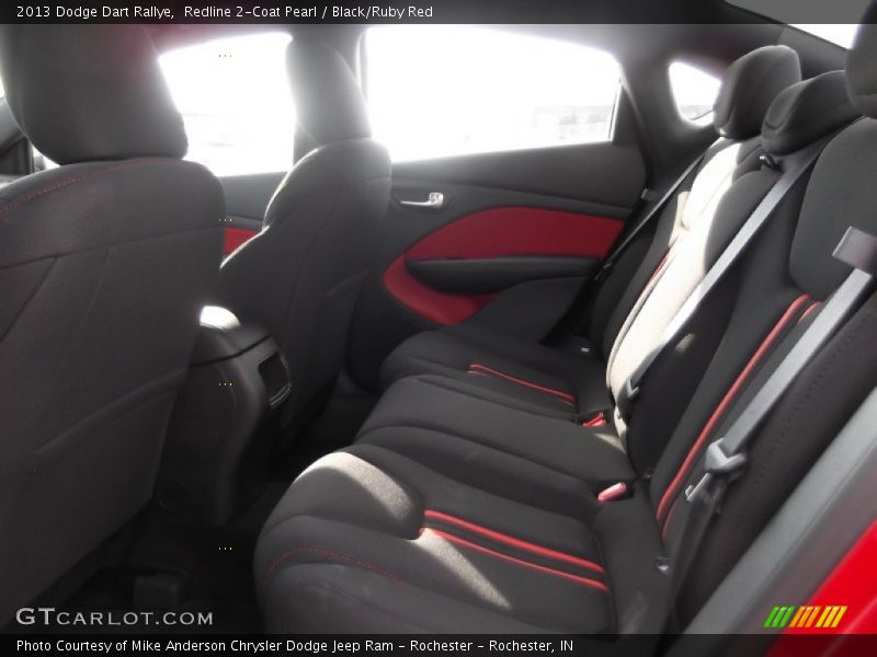 Redline 2-Coat Pearl / Black/Ruby Red 2013 Dodge Dart Rallye