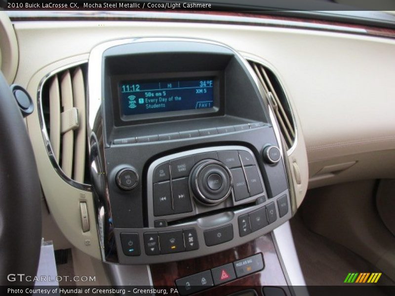 Mocha Steel Metallic / Cocoa/Light Cashmere 2010 Buick LaCrosse CX