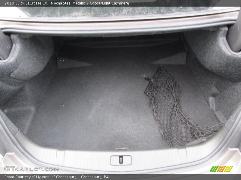 Mocha Steel Metallic / Cocoa/Light Cashmere 2010 Buick LaCrosse CX
