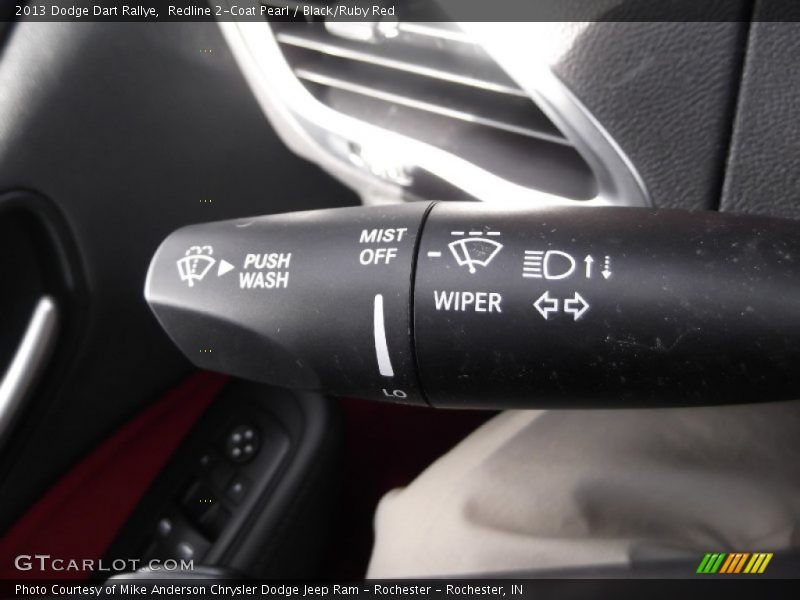 Controls of 2013 Dart Rallye