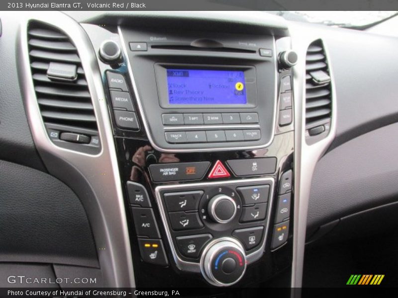 Volcanic Red / Black 2013 Hyundai Elantra GT