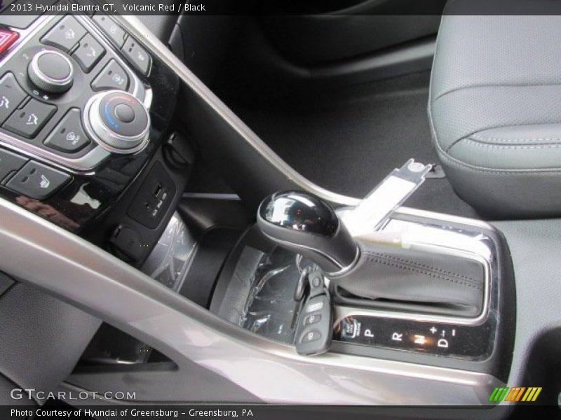 Volcanic Red / Black 2013 Hyundai Elantra GT