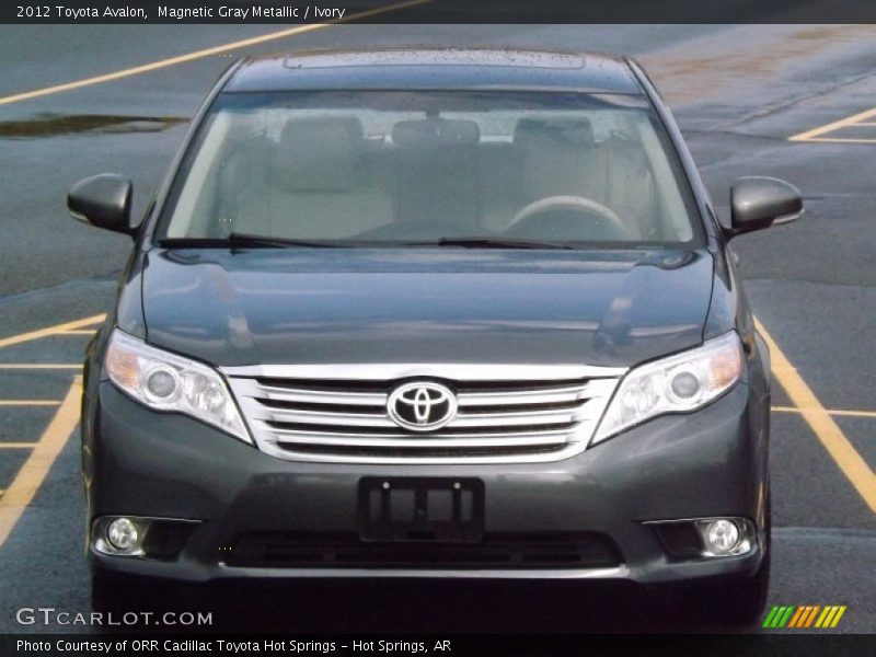 Magnetic Gray Metallic / Ivory 2012 Toyota Avalon