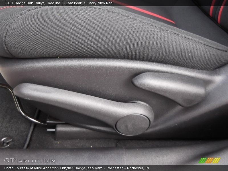 Redline 2-Coat Pearl / Black/Ruby Red 2013 Dodge Dart Rallye