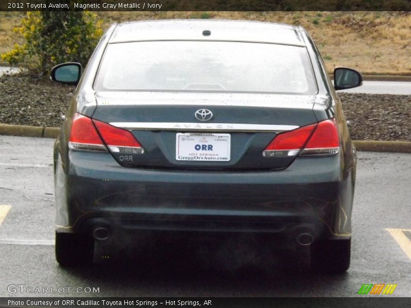 Magnetic Gray Metallic / Ivory 2012 Toyota Avalon