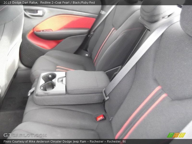 Rear Seat of 2013 Dart Rallye