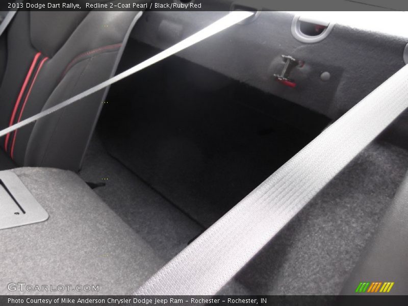 Redline 2-Coat Pearl / Black/Ruby Red 2013 Dodge Dart Rallye