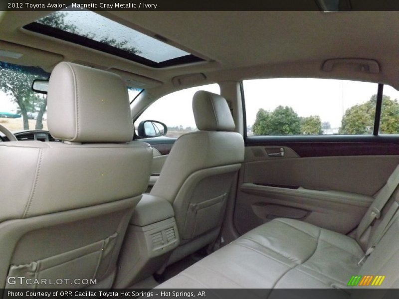 Magnetic Gray Metallic / Ivory 2012 Toyota Avalon